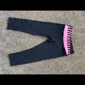 Lululemon Capri leggings black size 6